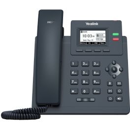 Yealink SIP-T31P – Téléphone IP, 2 lignes, Haut parleur Full Duplex HD