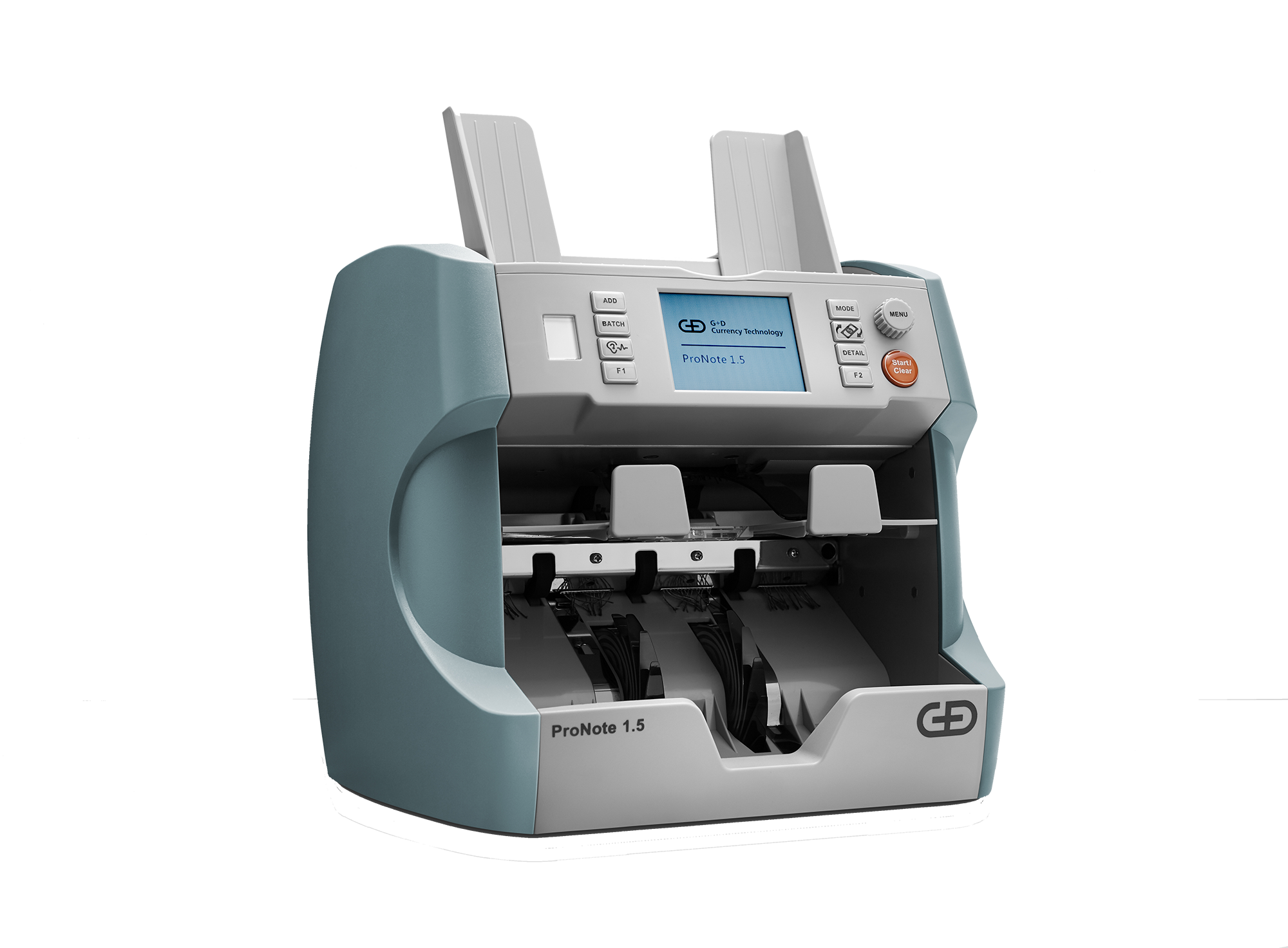 Pronote 1.5 – Compteuse de Billets, Détecteur de faux billets, Double poche (Compteuse, Trieuse, Valorisatrice )